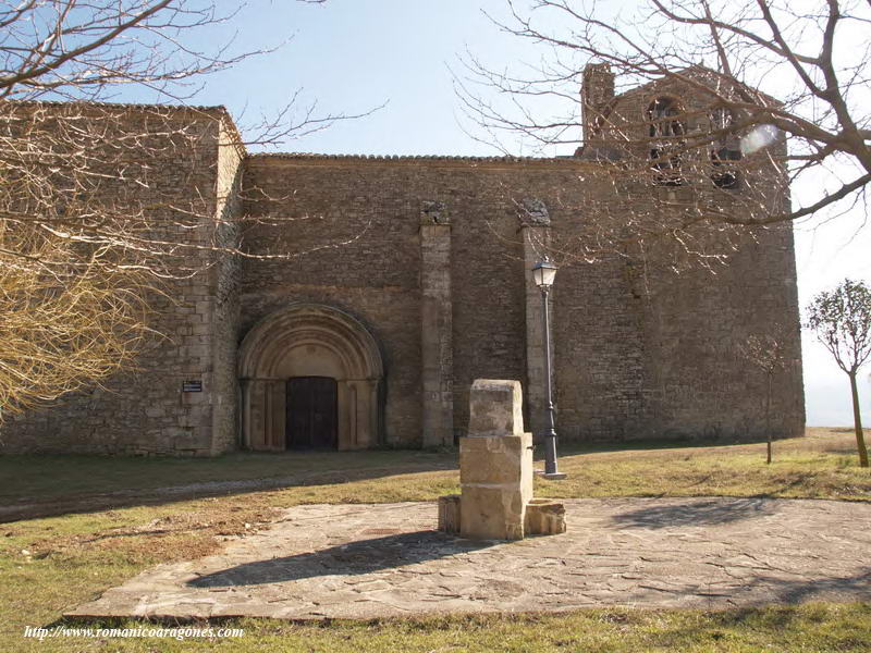 VISTA NORTE DEL TEMPLO